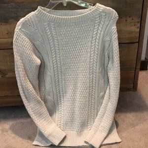 Heavy tan winter sweater